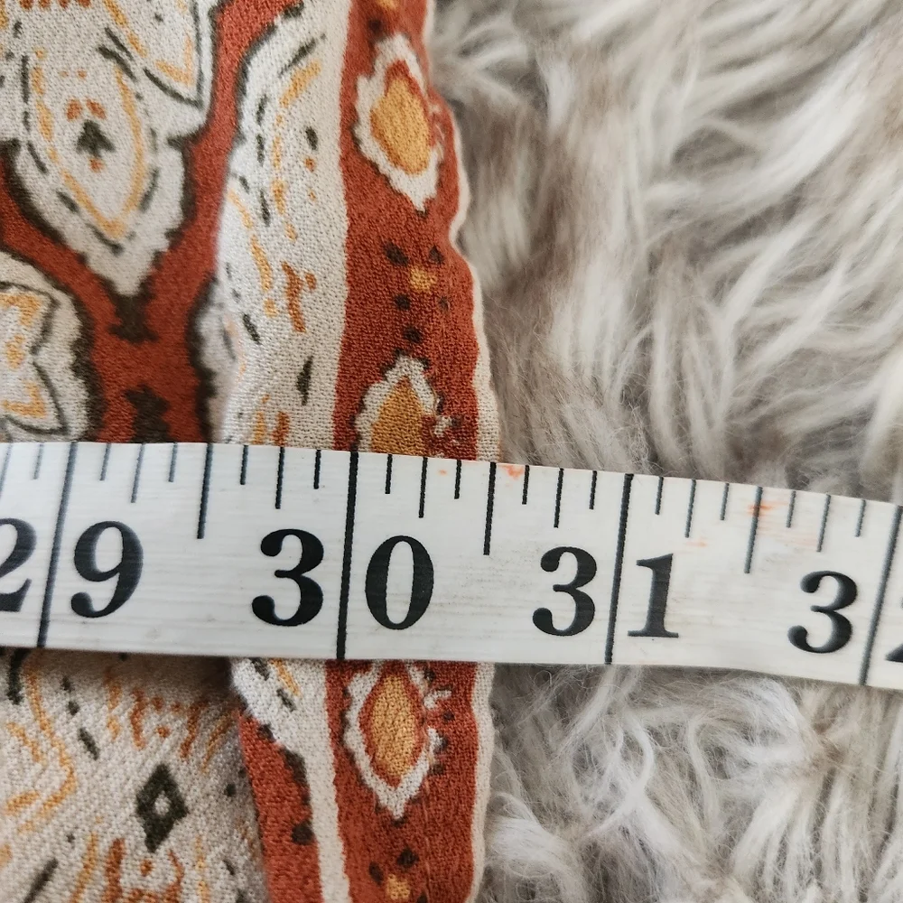 American Eagle‎ Outfitters Peasant Mini Dress Orange Women's Size Small